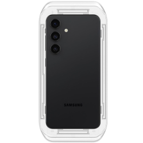 SZKŁO HARTOWANE SPIGEN GLAS.TR ”EZ FIT” 2-PACK GALAXY S24 / S25 CLEAR