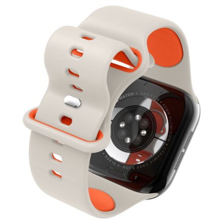 SPIGEN NANO POP APPLE WATCH 6 / 7 / 8 / 9 / 10 / SE (40 / 41 / 42 MM) ORANGE BEIGE