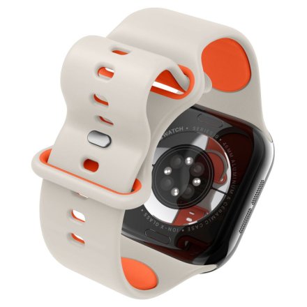 SPIGEN NANO POP APPLE WATCH 6 / 7 / 8 / 9 / 10 / SE / ULTRA 1 / 2 (44 / 45 / 46 / 49 MM) ORANGE BEIGE