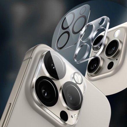 OSŁONA APARATU TECH-PROTECT CAM FIT+ IPHONE 14  / 14 PLUS / 15 / 15 PLUS CLEAR