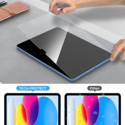 SZKŁO HARTOWANE TECH-PROTECT GLASS FIT+ 2-PACK GALAXY TAB S7 / S8 / S9 11.0 / S9 FE / S10 FE 10.9 CLEAR