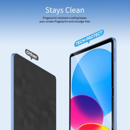 SZKŁO HARTOWANE TECH-PROTECT GLASS FIT+ 2-PACK GALAXY TAB S7 / S8 / S9 11.0 / S9 FE / S10 FE 10.9 CLEAR
