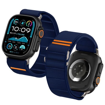 TECH-PROTECT NYLON SLIP APPLE WATCH 6 / 7 / 8 / 9 / 10 / SE / ULTRA 1 / 2 (44 / 45 / 46 / 49 MM) NAVY