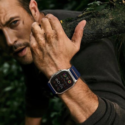 TECH-PROTECT NYLON SLIP APPLE WATCH 6 / 7 / 8 / 9 / 10 / SE / ULTRA 1 / 2 (44 / 45 / 46 / 49 MM) NAVY