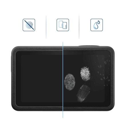 SZKŁO HARTOWANE TECH-PROTECT GLASS FIT+ 2-SET DJI OSMO ACTION 5 PRO CLEAR