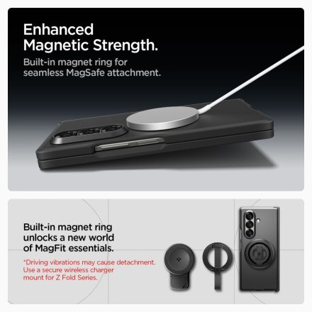SPIGEN TOUGH ARMOR PRO MAG MAGSAFE GALAXY Z FOLD 7 BLACK