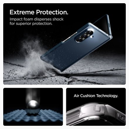 SPIGEN TOUGH ARMOR PRO MAG MAGSAFE GALAXY Z FOLD 7 METAL SLATE