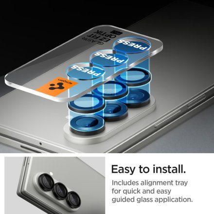 OSŁONA APARATU SPIGEN OPTIK PRO HD GLAS.TR ”EZ FIT” CAMERA PROTECTOR 2-PACK GALAXY Z FOLD 7 BLACK