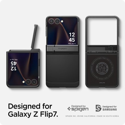 SPIGEN TOUGH ARMOR PRO MAG MAGSAFE GALAXY Z FLIP 7 BLACK