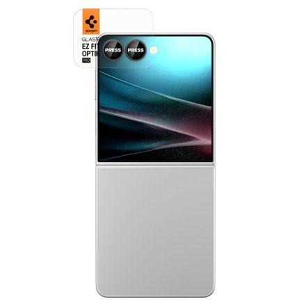 OSŁONA APARATU SPIGEN OPTIK PRO HD GLAS.TR ”EZ FIT” CAMERA PROTECTOR 2-PACK GALAXY Z FLIP 7 BLACK