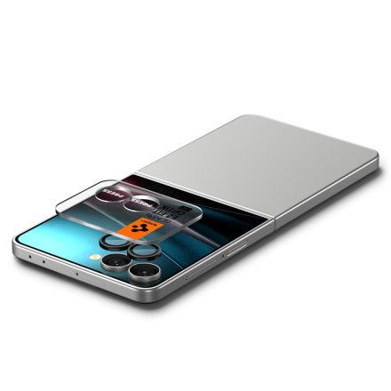 OSŁONA APARATU SPIGEN OPTIK PRO HD GLAS.TR ”EZ FIT” CAMERA PROTECTOR 2-PACK GALAXY Z FLIP 7 BLACK