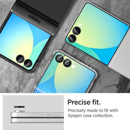 OSŁONA APARATU SPIGEN OPTIK PRO HD GLAS.TR ”EZ FIT” CAMERA PROTECTOR 2-PACK GALAXY Z FLIP 7 BLACK
