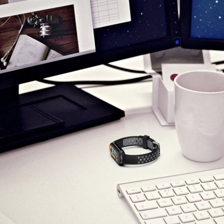 TECH-PROTECT ICONBAND AIR XIAOMI SMART BAND 8 / 9 / 10 / NFC BLACK/RED