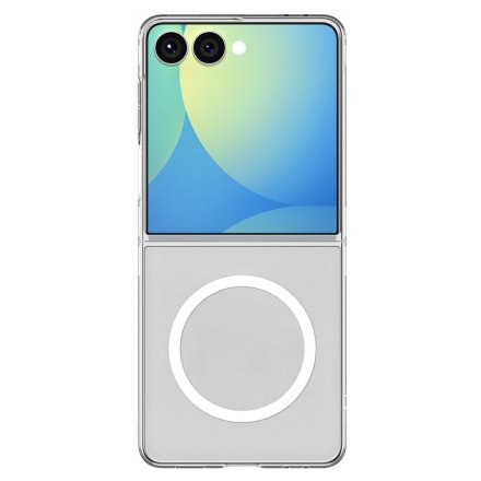SPIGEN AIRSKIN MAG MAGSAFE GALAXY Z FLIP 7 CRYSTAL CLEAR/WHITE