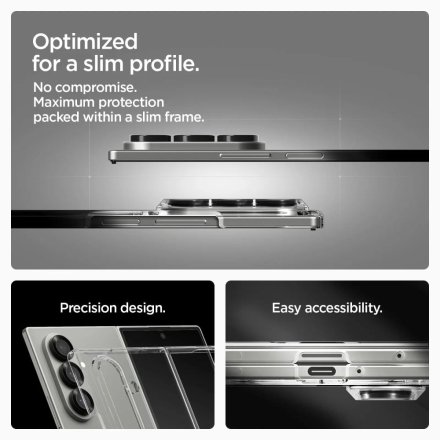 SPIGEN AIRSKIN MAG MAGSAFE GALAXY Z FOLD 7 CRYSTAL CLEAR/WHITE