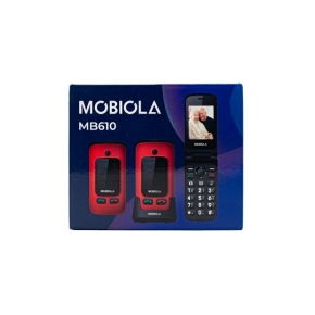 MOBIOLA GSM PHONE FOR SENIORS MB610 2G red