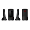 GSM TELEFON MOBIOLA FÜR SENIOREN MB610 2G schwarz