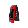 TELEFON GSM MOBIOLA DLA SENIORA MB610 2G czerwony