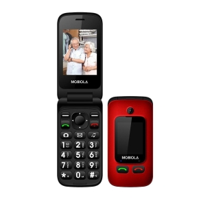 MOBIOLA GSM PHONE FOR SENIORS MB610 2G red