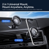 SPIGEN MFT13 MAGNETIC MAGSAFE DASHBOARD & VENT CAR MOUNT SILVER