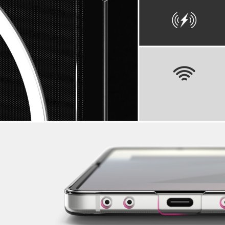RINGKE SLIM MAGNETIC MAGSAFE GALAXY Z FLIP 7 CLEAR