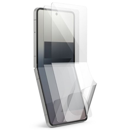 FOLIA OCHRONNA RINGKE DUAL EASY PRO 2-PACK GALAXY Z FLIP 7 CLEAR