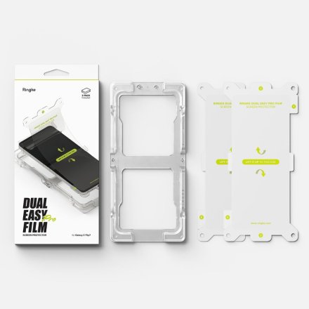 FOLIA OCHRONNA RINGKE DUAL EASY PRO 2-PACK GALAXY Z FLIP 7 CLEAR