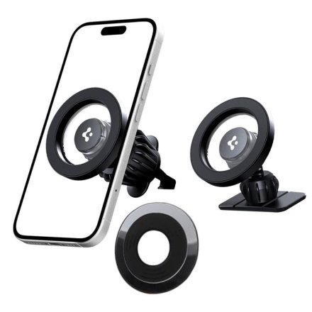 SPIGEN MFT13 MAGNETIC MAGSAFE DASHBOARD & VENT CAR MOUNT BLACK