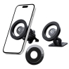 SPIGEN MFT13 MAGNETIC MAGSAFE DASHBOARD & VENT CAR MOUNT BLACK