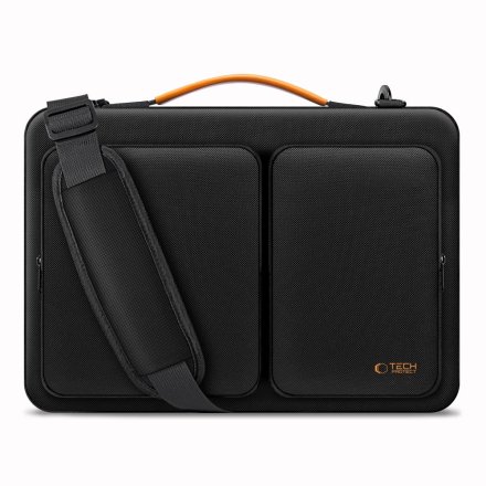 TECH-PROTECT DEFENDER BAG LAPTOP 15-16 BLACK/ORANGE
