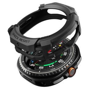 SPIGEN RUGGED ARMOR SAMSUNG GALAXY WATCH 8 CLASSIC (46 MM) MATTE BLACK