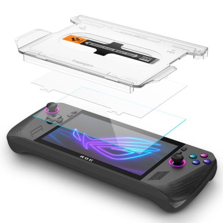SZKŁO HARTOWANE SPIGEN GLAS.TR ”EZ FIT” 2-PACK ASUS ROG ALLY X CLEAR