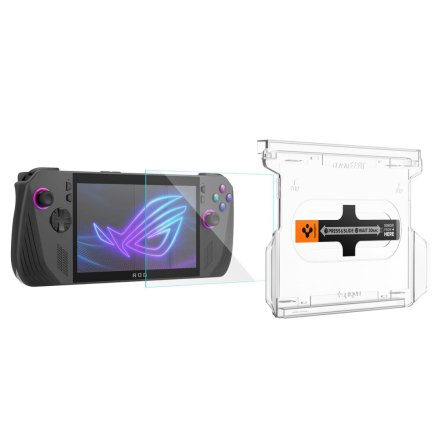 SZKŁO HARTOWANE SPIGEN GLAS.TR ”EZ FIT” 2-PACK ASUS ROG ALLY X CLEAR