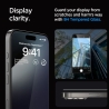 SZKŁO HARTOWANE SPIGEN GLAS.TR ”EZ FIT” FC 2-PACK IPHONE 15 PRO BLACK