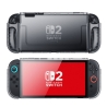 SUPCASE CRYSTAL CASE NINTENDO SWITCH 2 FROST BLACK
