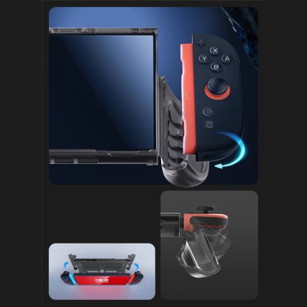 SUPCASE CRYSTAL CASE NINTENDO SWITCH 2 FROST BLACK
