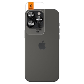 OSŁONA APARATU SPIGEN OPTIK PRO L-SERIES GLAS.TR ”EZ FIT” CAMERA PROTECTOR 2-PACK IPHONE 14 PRO / MAX / 15 PRO / MAX / 16 PRO / 