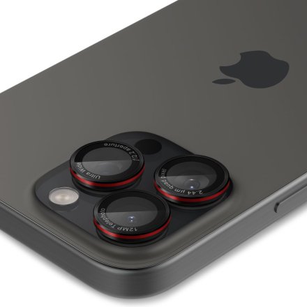 OSŁONA APARATU SPIGEN OPTIK PRO L-SERIES GLAS.TR ”EZ FIT” CAMERA PROTECTOR 2-PACK IPHONE 14 PRO / PRO MAX / 15 PRO / PRO MAX / 1