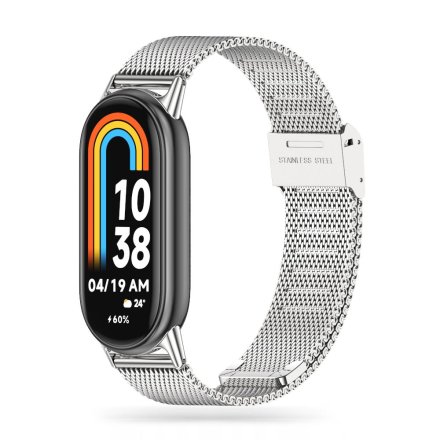 TECH-PROTECT MILANESEBAND XIAOMI SMART BAND 8 / 9 / 10 / NFC SILVER