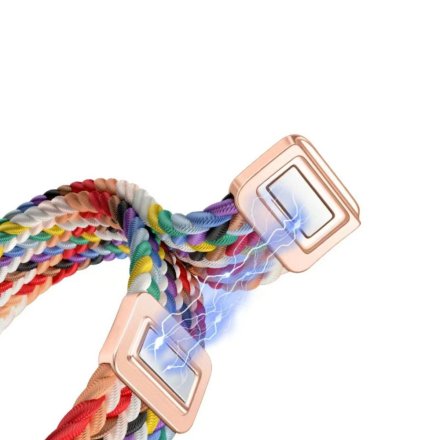 TECH-PROTECT NYLONMAG XIAOMI SMART BAND 8 / 9 / 10 / NFC BLACK