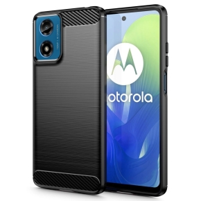 TECH-PROTECT TPUCARBON FÜR MOTOROLA MOTO G24 / G24 POWER / G04 / E14 SCHWARZ