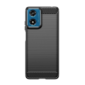TECH-PROTECT TPUCARBON FÜR MOTOROLA MOTO G24 / G24 POWER / G04 / E14 SCHWARZ