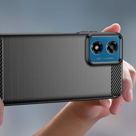 TECH-PROTECT TPUCARBON MOTOROLA MOTO G24 / G24 POWER / G04 / E14 BLACK