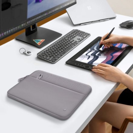 TECH-PROTECT SLEEVE LAPTOP 13-14 CRAYON GREY