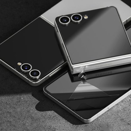 ZESTAW OCHRONNY RINGKE 3-IN-1 PROTECTOR 2-SET GALAXY Z FLIP 7 CLEAR