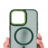 Case MAGMAT MAGSAFE for Samsung S24/S25 green
