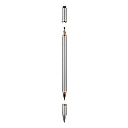 rysik 3 tip touch screen pen srebrny