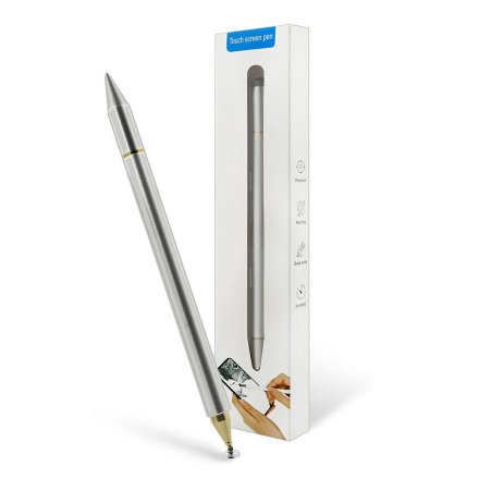 rysik 3 tip touch screen pen srebrny