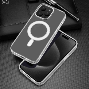 Etui MAGSAFE do Samsung S24/S25 przezroczysty