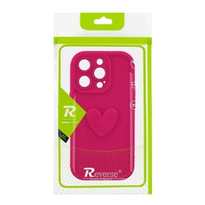 HEARTS Case for Samsung M35 5G fuchsia